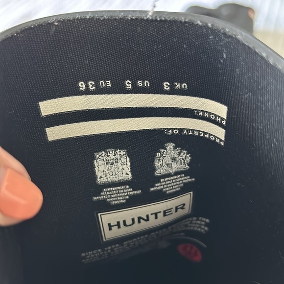 Hunter boots - Picture 4 of 6